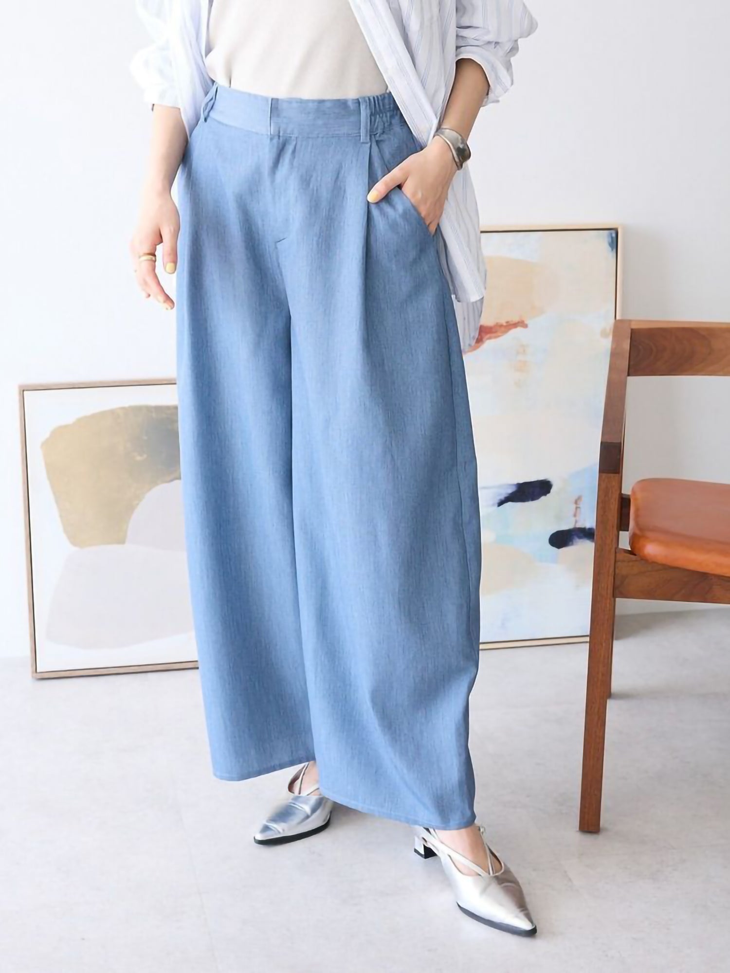 Shinka Wide Oval Pants