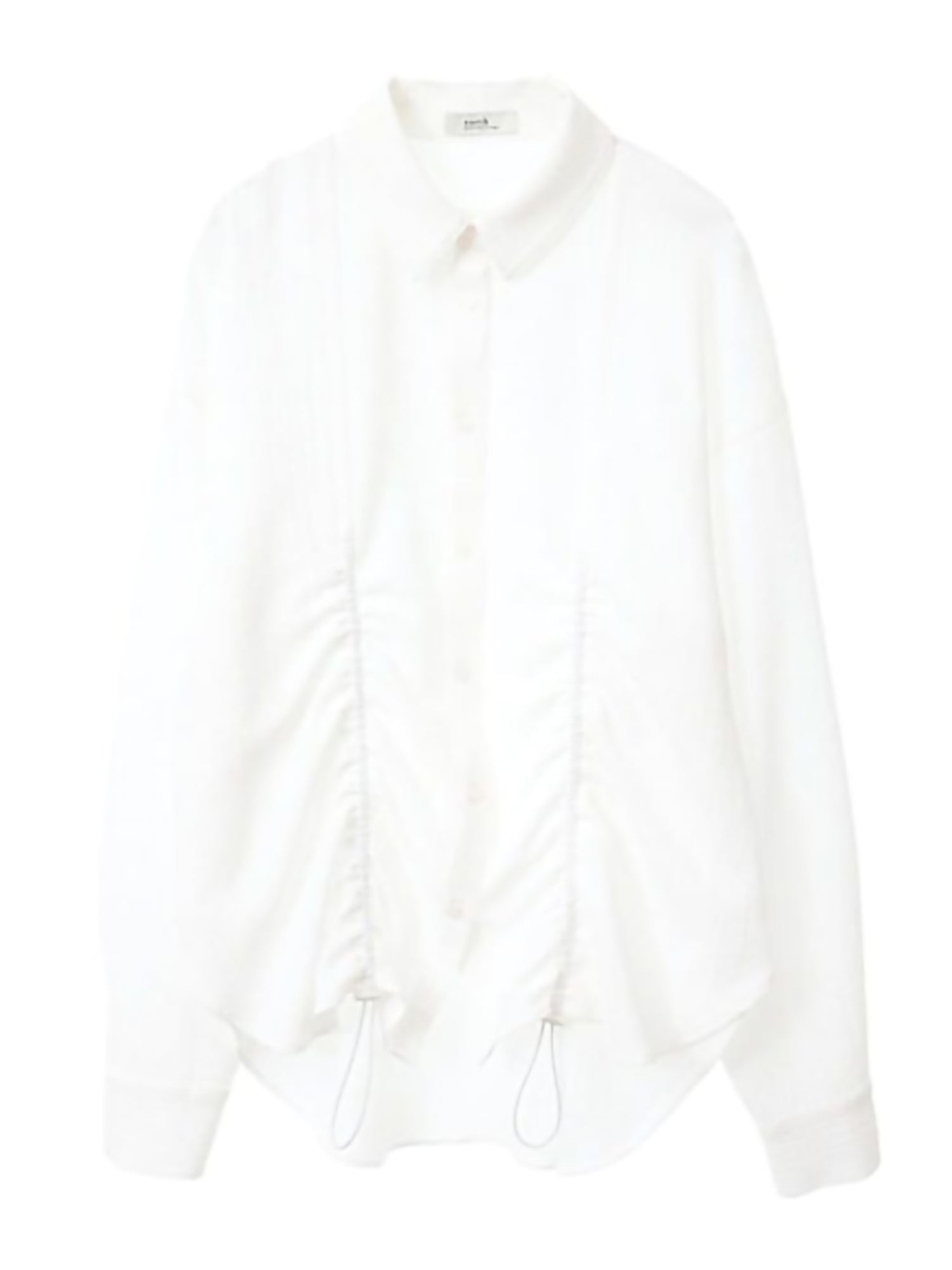 Shiru Drawstring Gathered Shirt