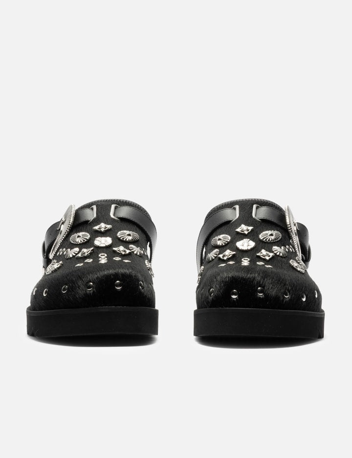 HBX EXCLUSIVE BLACK PONY MULE