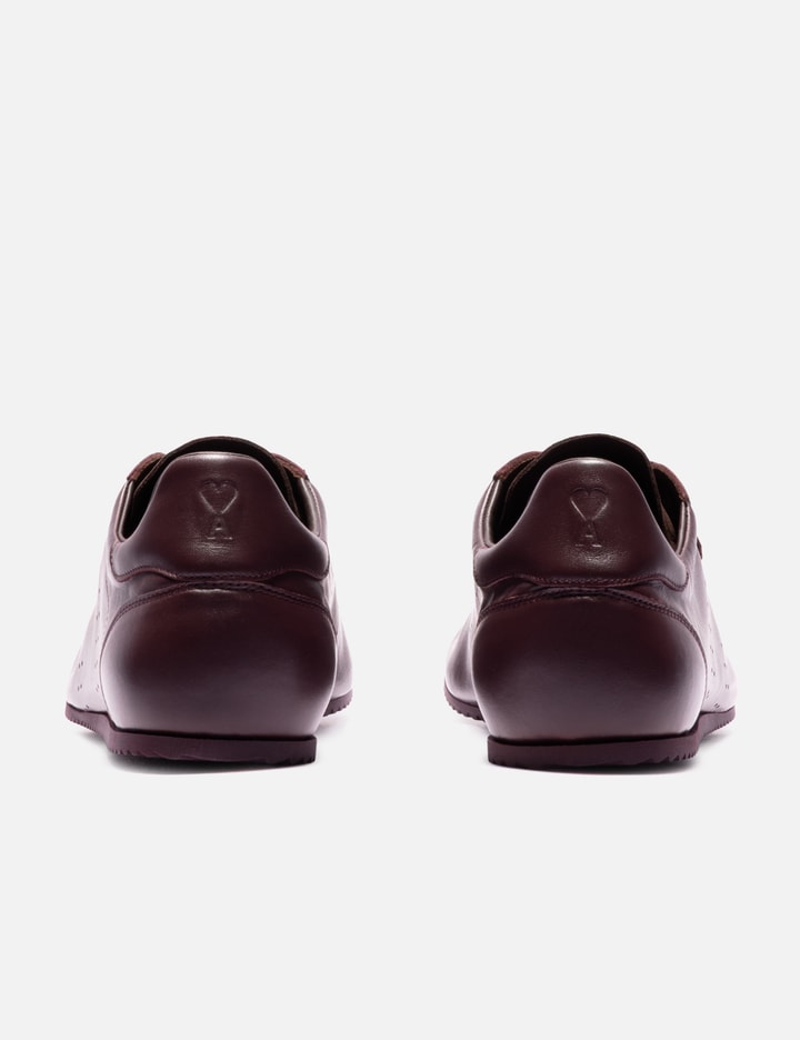 Smooth Leather Low Top Step Sneakers