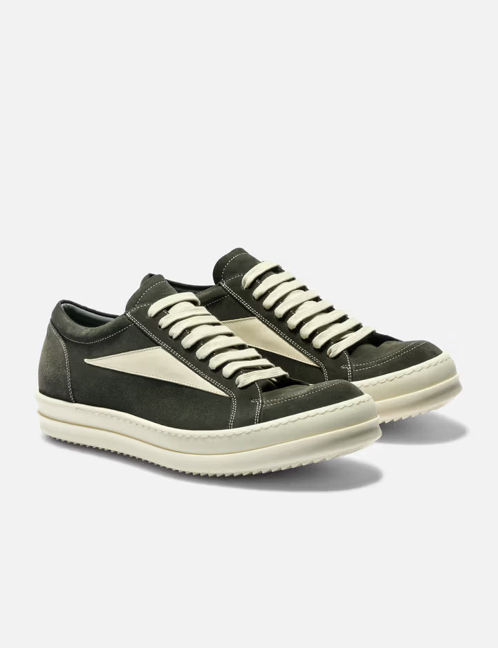 Vintage Sneaks In Suede Leather