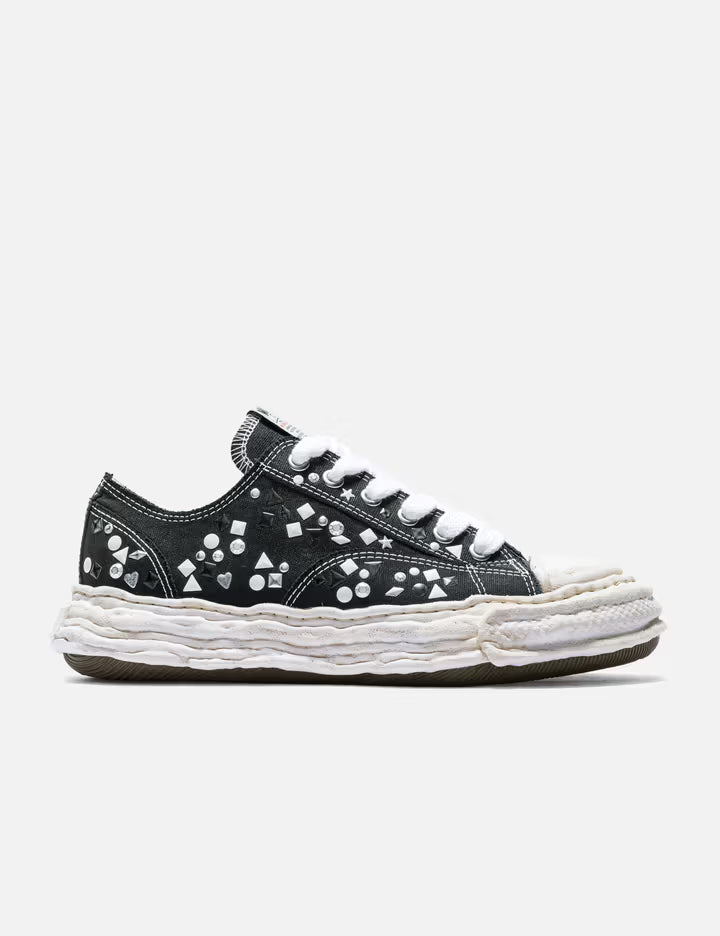 "PETERSON23" OG Sole Embellished Canvas Low Top Sneaker