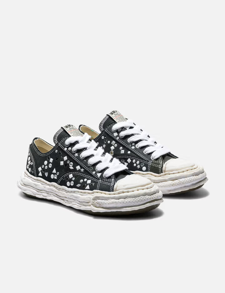 "PETERSON23" OG Sole Embellished Canvas Low Top Sneaker