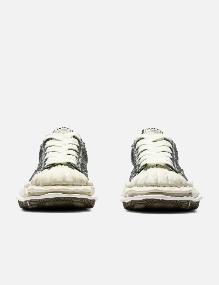 "BLAKEY" OG Sole Graffiti Printed Canvas Low Top Sneaker