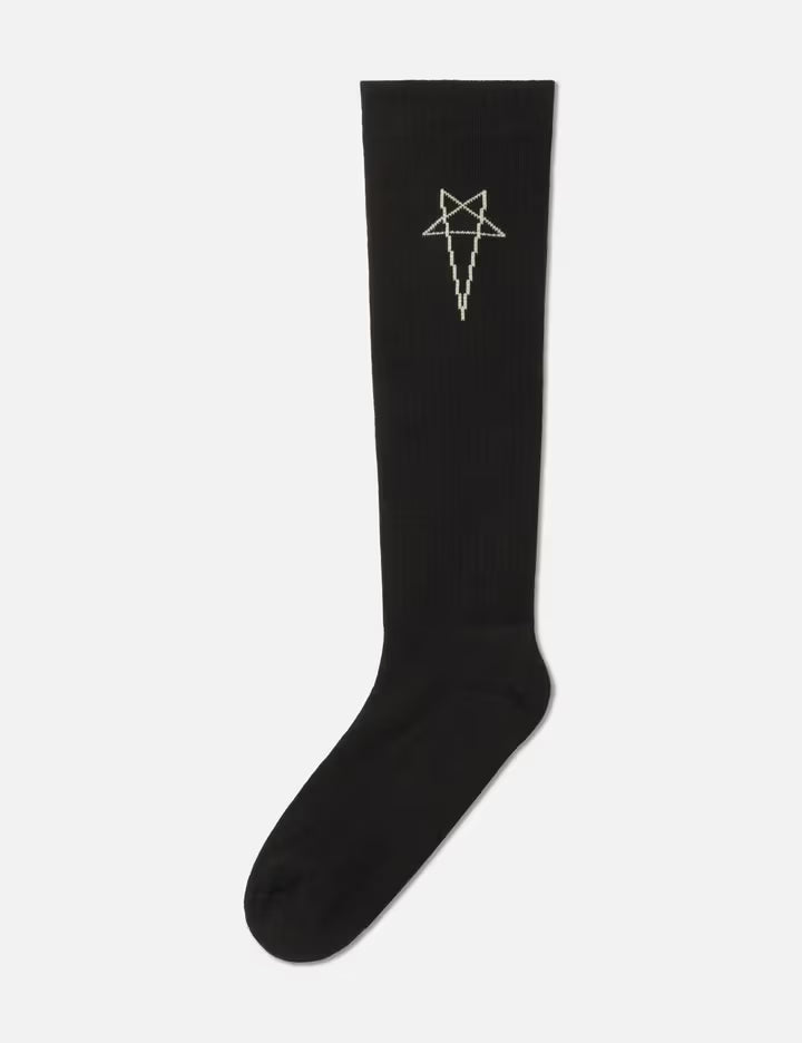 Pentagram Knee High Socks