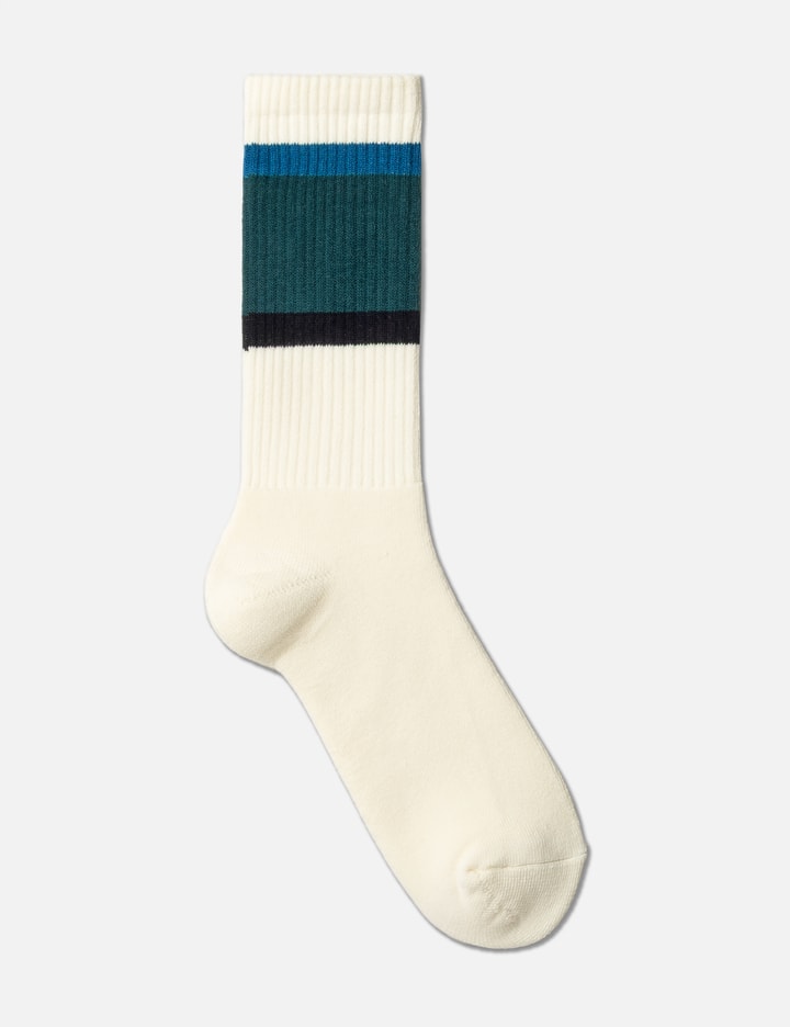 Signature Striped Crew Socks