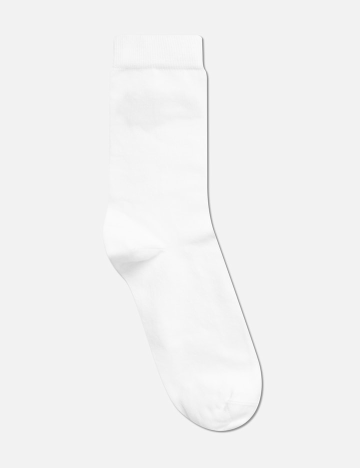 Maison Kitsune Handwriting Socks