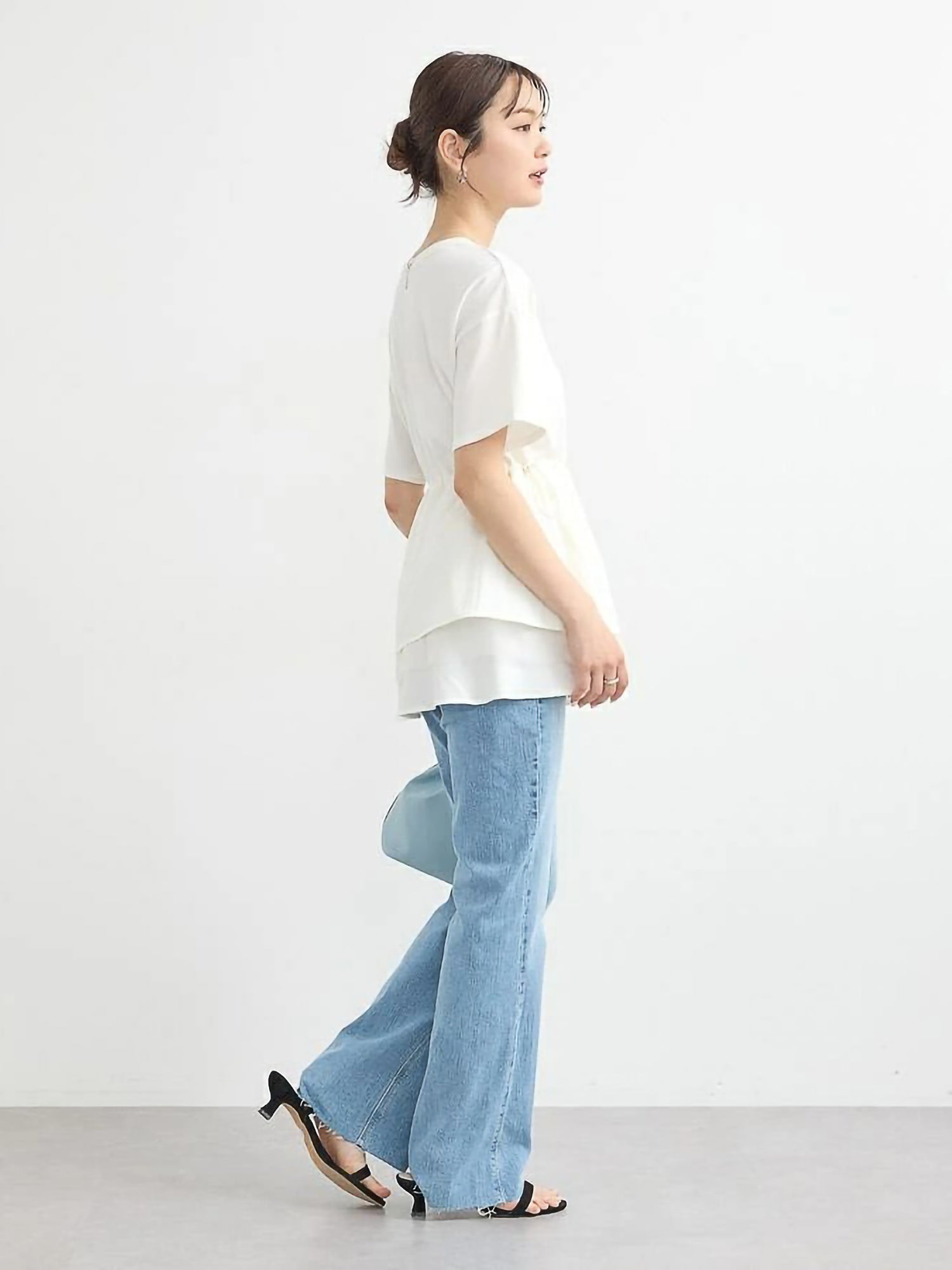 Suisen Flare Denim Pants