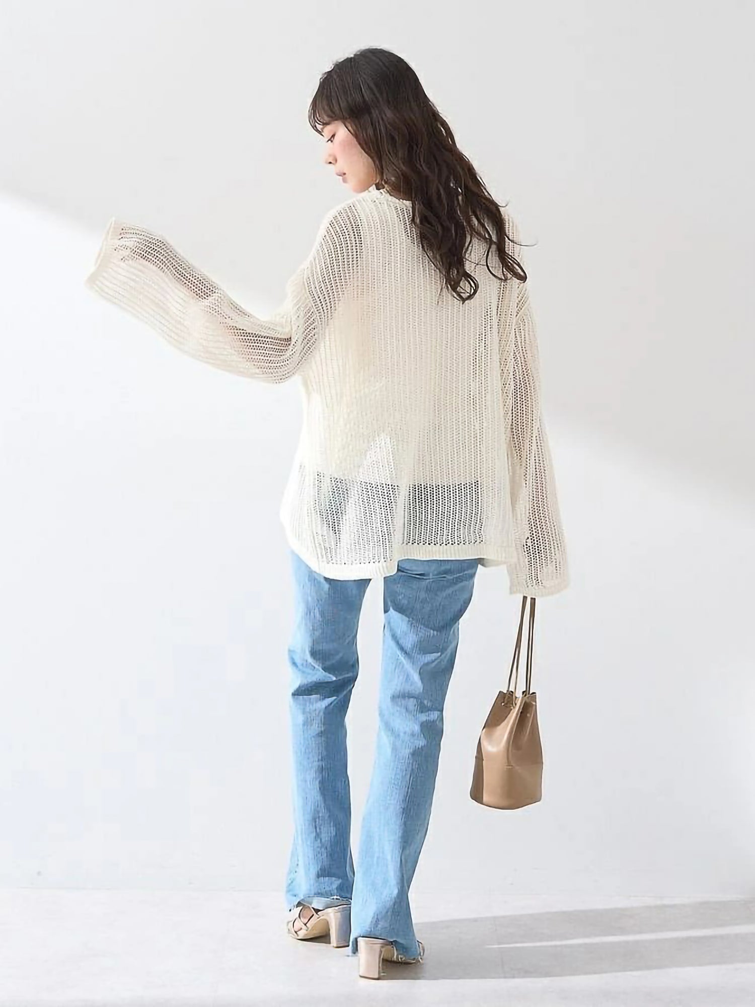 Suisen Flare Denim Pants