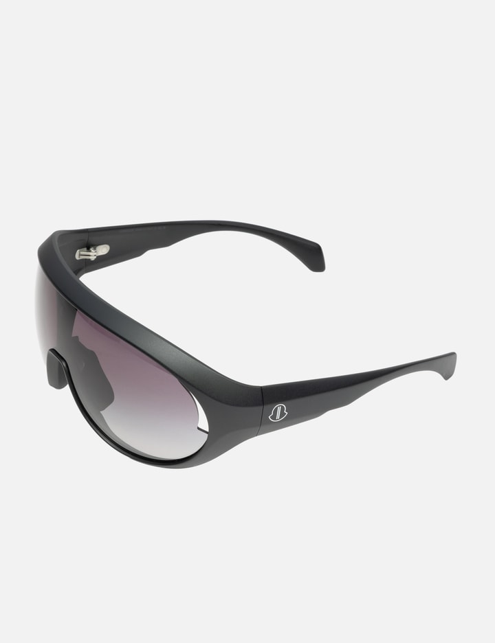 Moncler + Rick Owens Contrast Oval Sunglasses