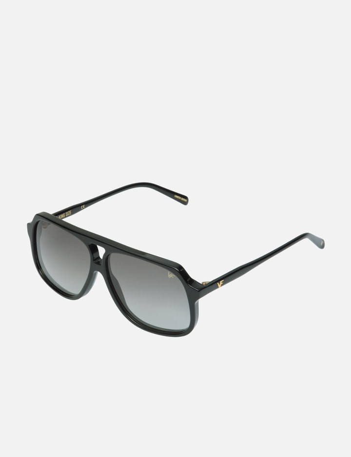 King Size Black Acetate