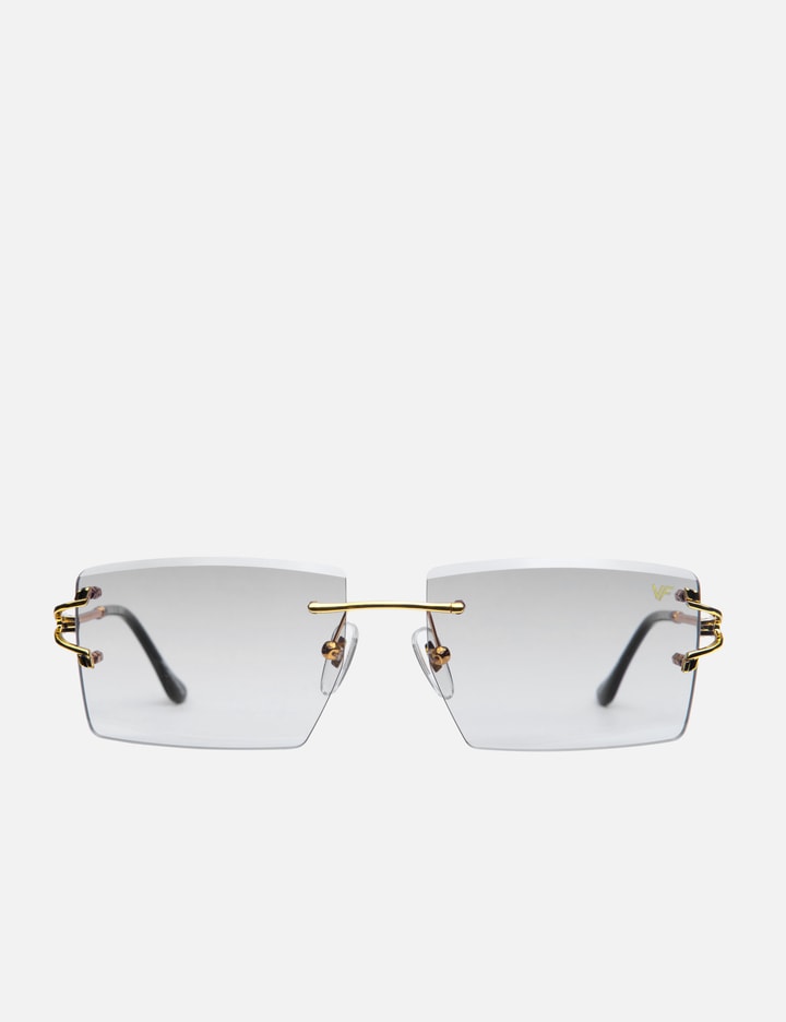 Icon Rimless Drill Mount 24kt Yellow Gold