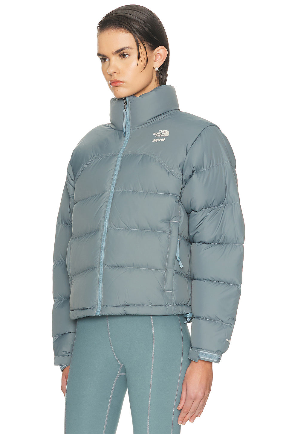 x SKIMS 2000 Retro Shrunken Nuptse Jacket