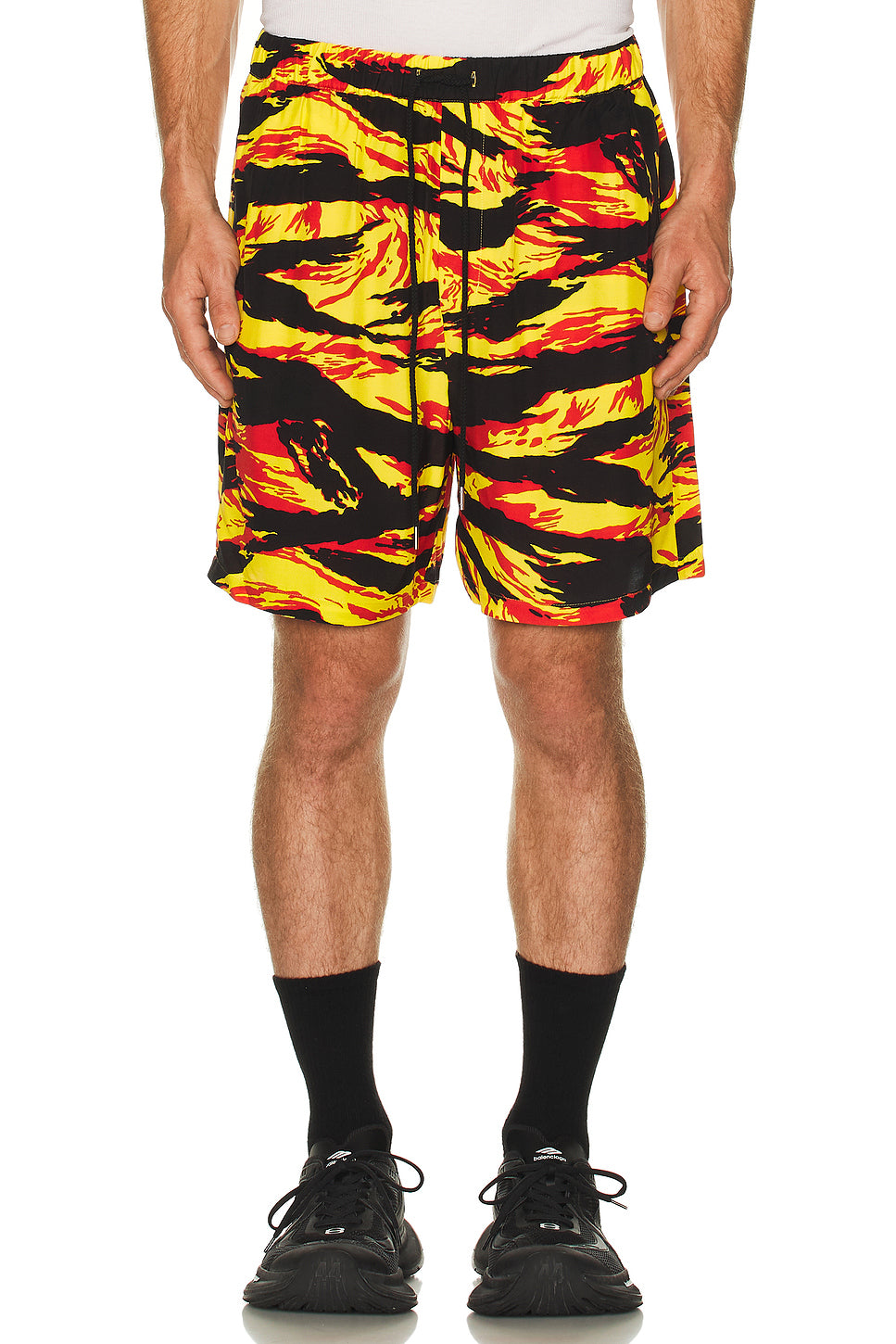 Tiger Camouflage Hawaiian Shorts