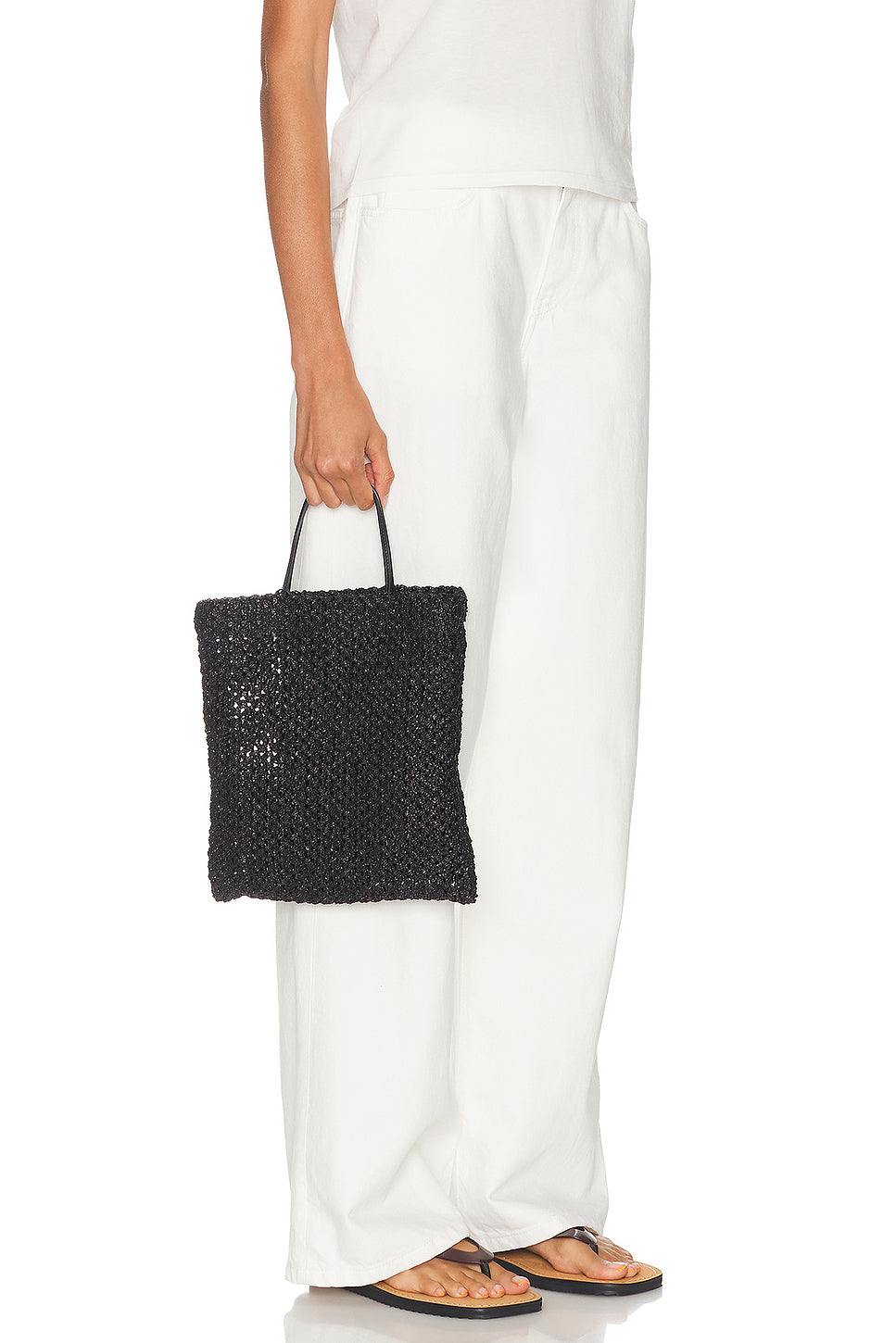 Barn Raffia Mini Tote Bag