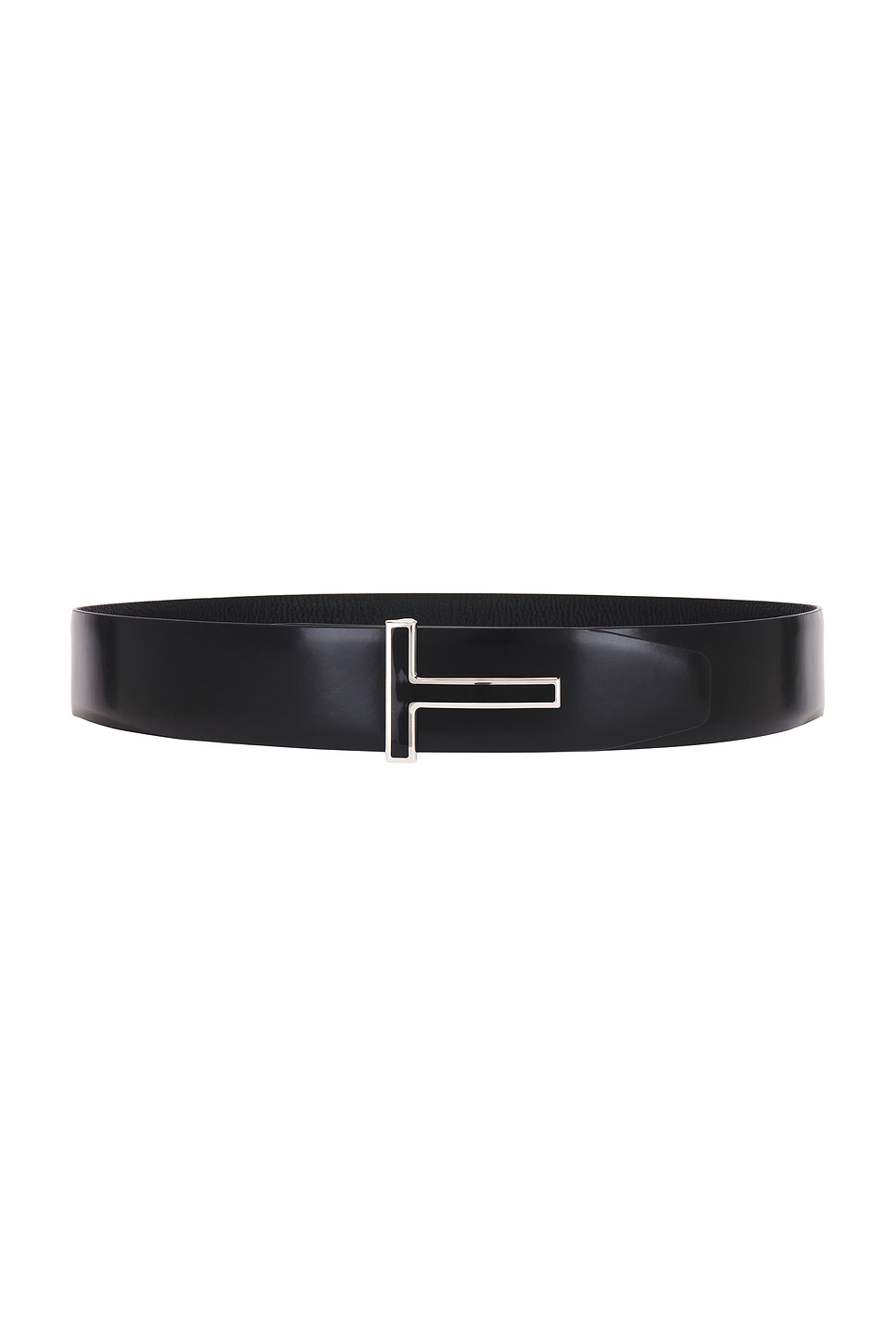 Shiny Smooth Calf Reversible T Belt 40mm