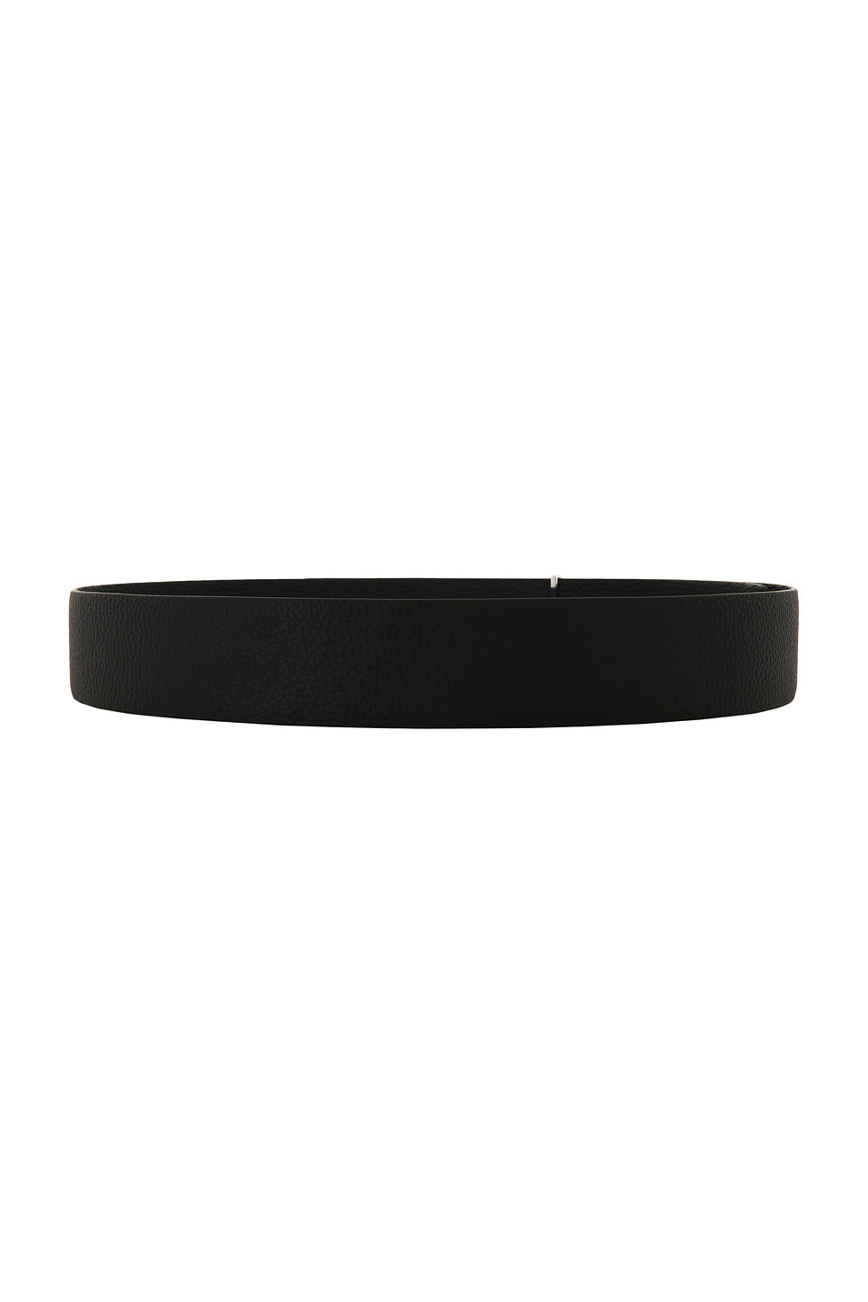 Soft Grain Leather Reversible Slim T Belt 38 Mm