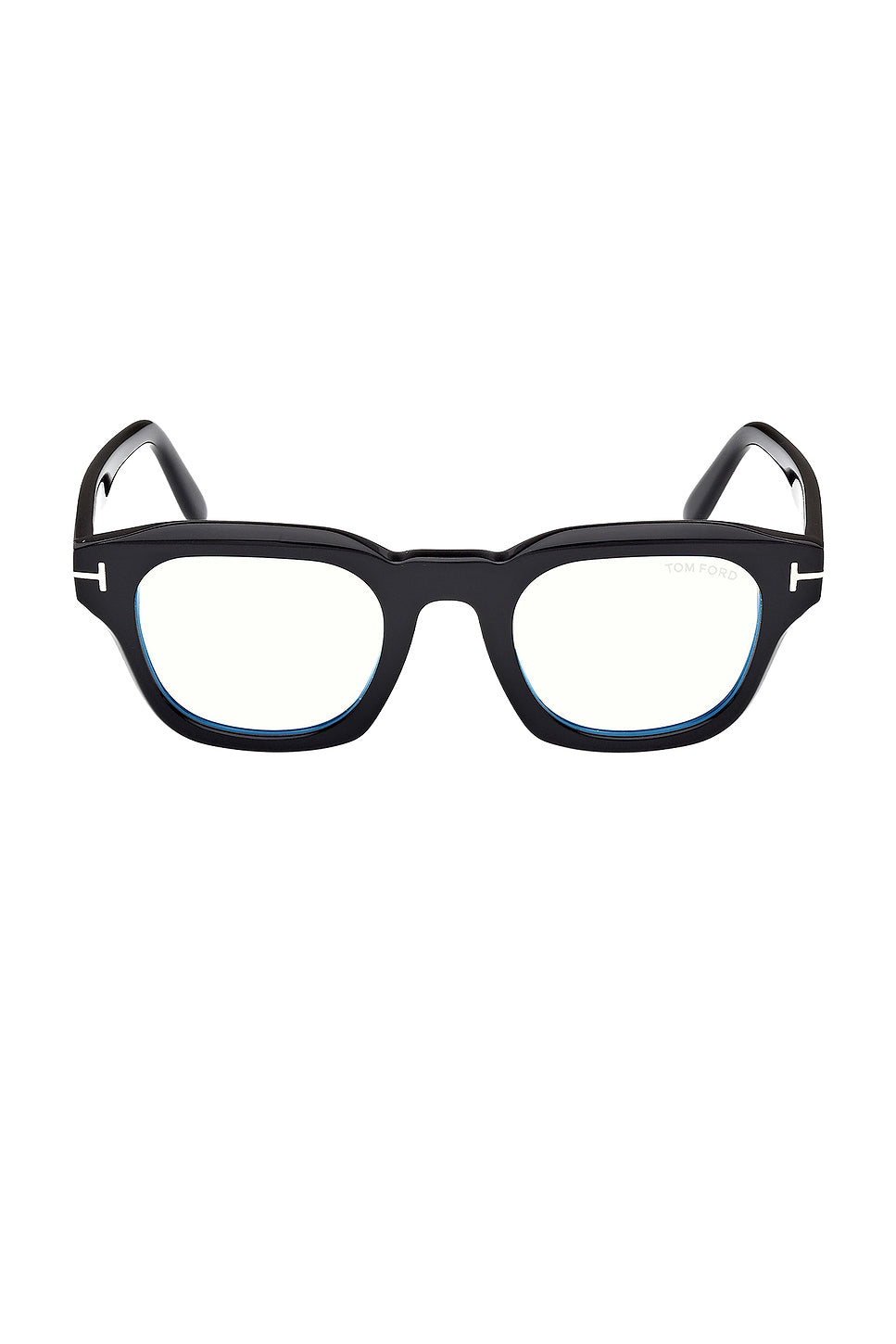 Blue Block Optical Square Acetate Glasses