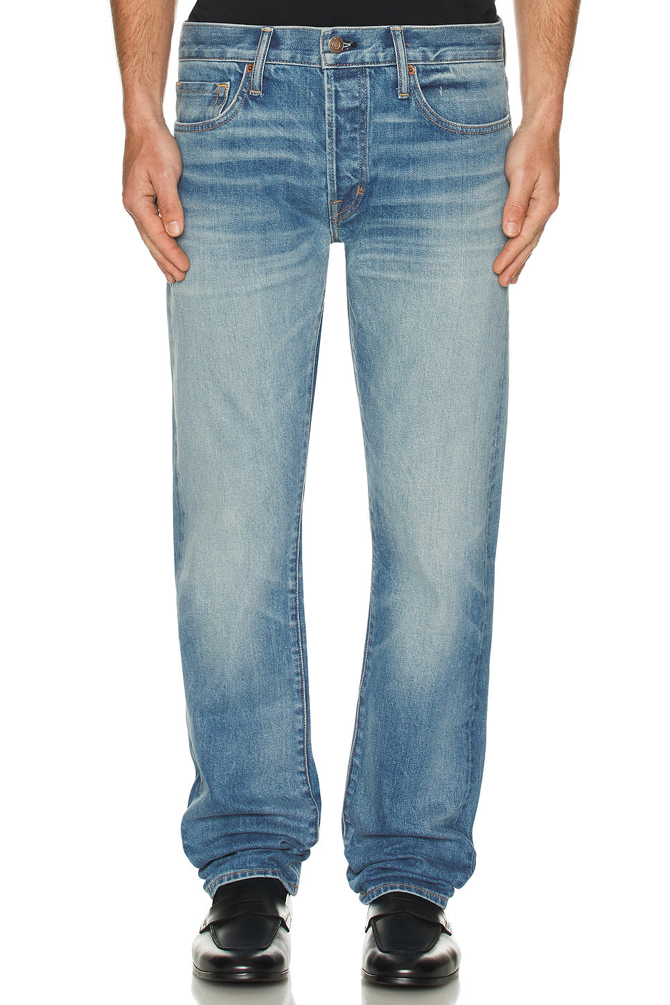 Selvedge Straight Fit Jeans