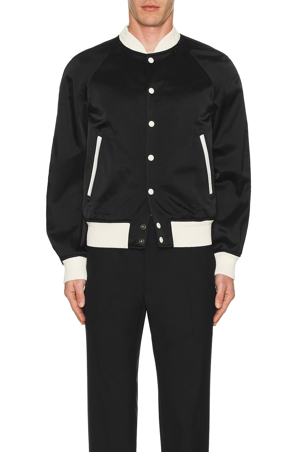 Shiny Bomber Jacket
