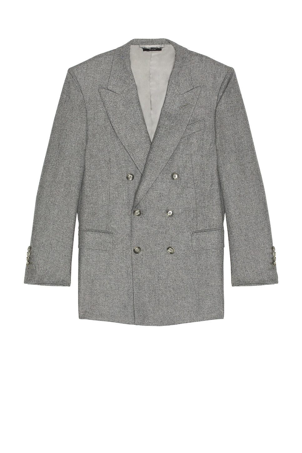 Traditional Flannel Double Breasted Jacket