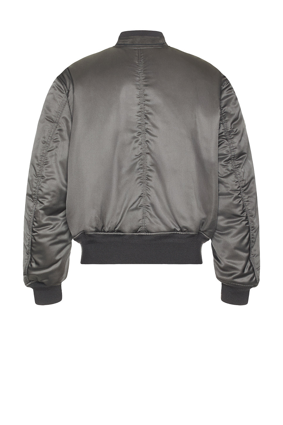 Soft Silk Satin Bomber