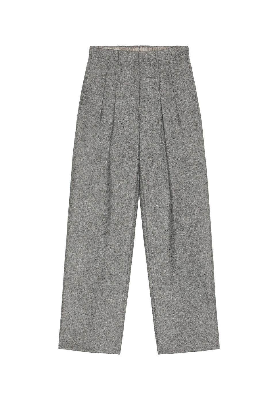 Traditional Flannel Double Pleat Pant