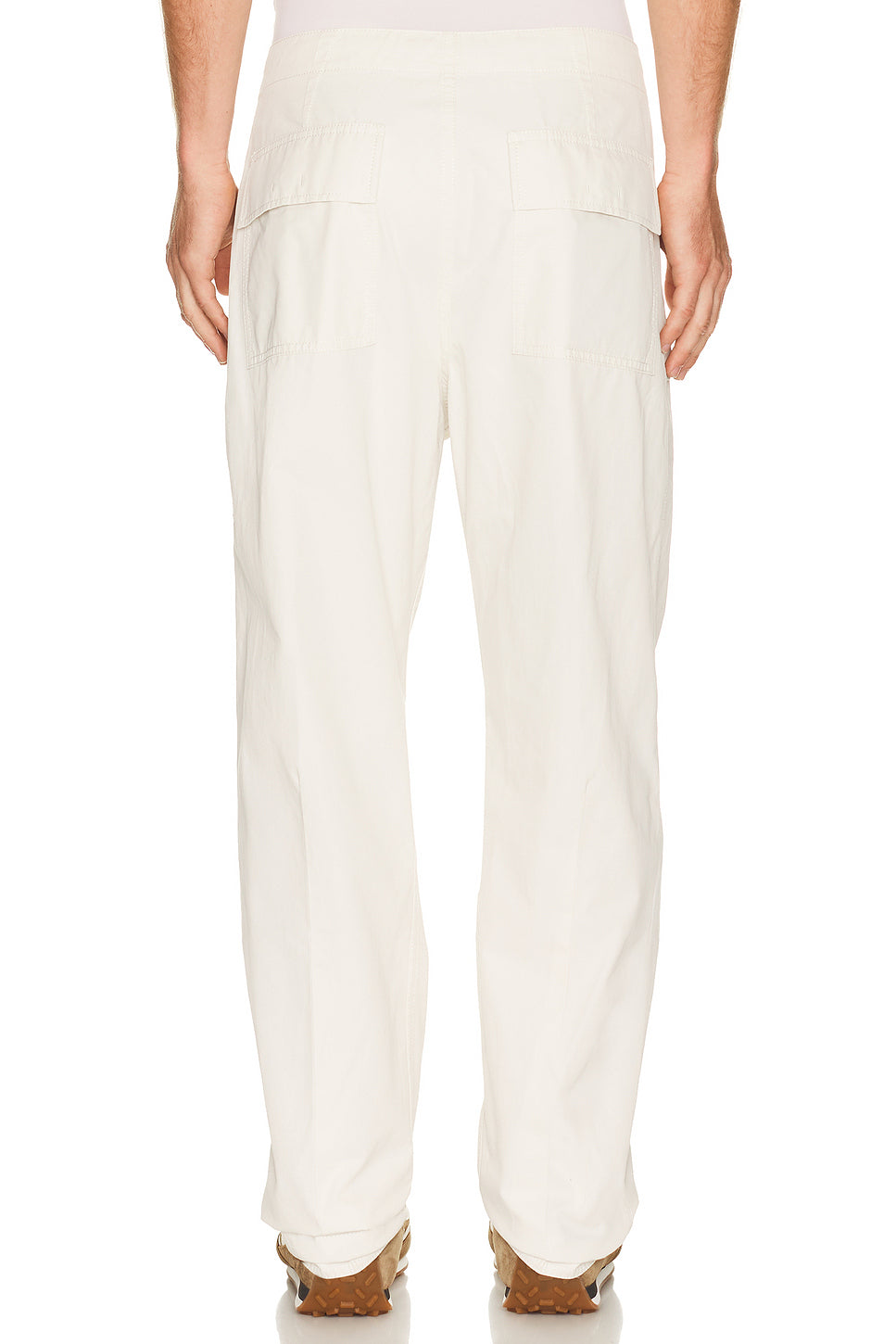 Peach Touch Enzyme Twill Clean Cargo Pant