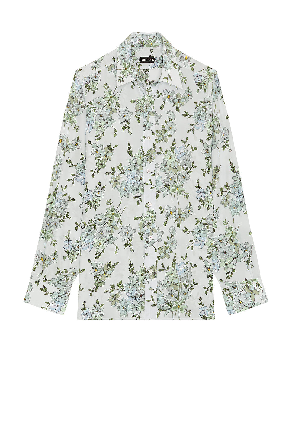 Saint Tropez Printed Floral Slim Fit Shirt