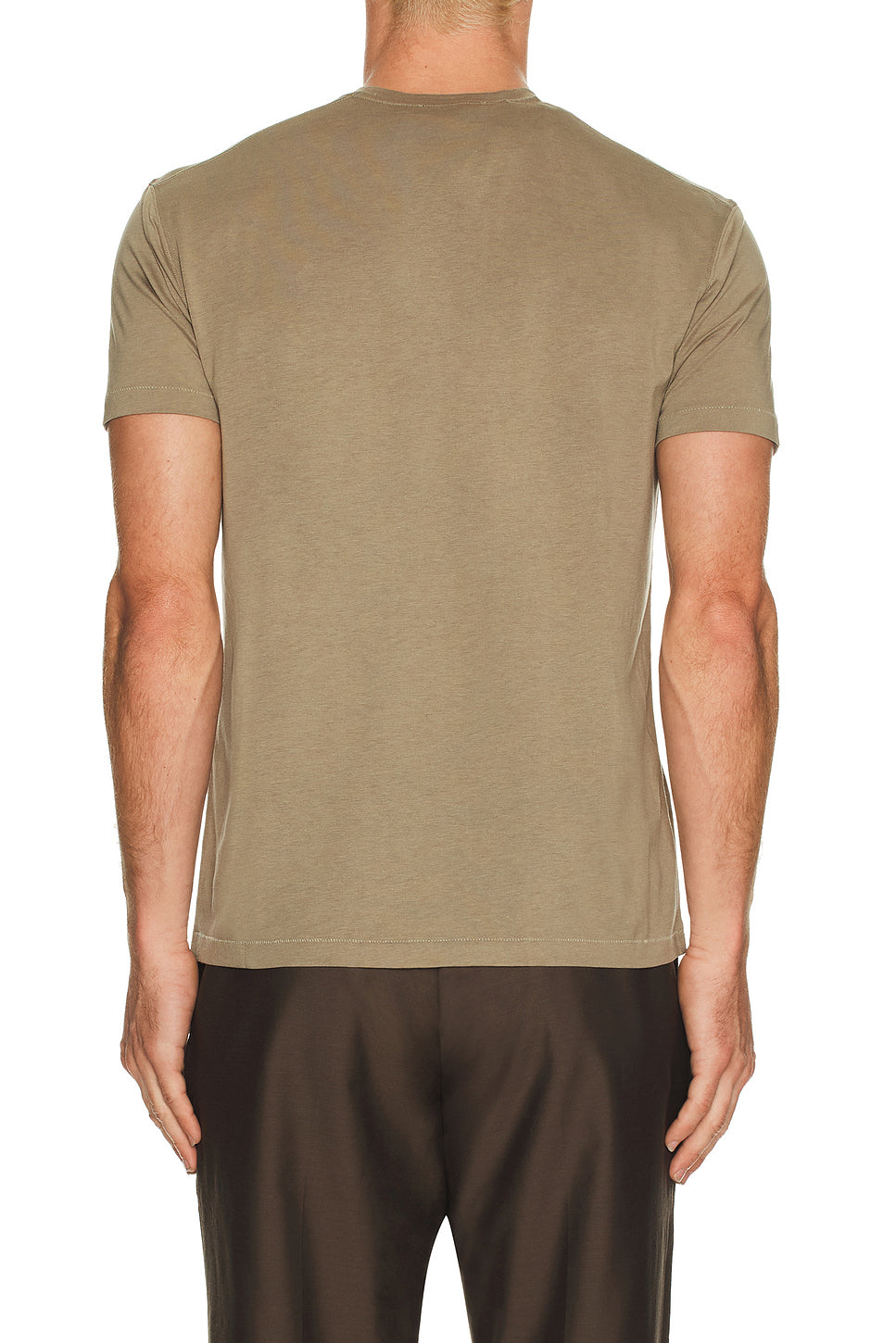 Lyocell Cotton Short Sleeve Crew Neck