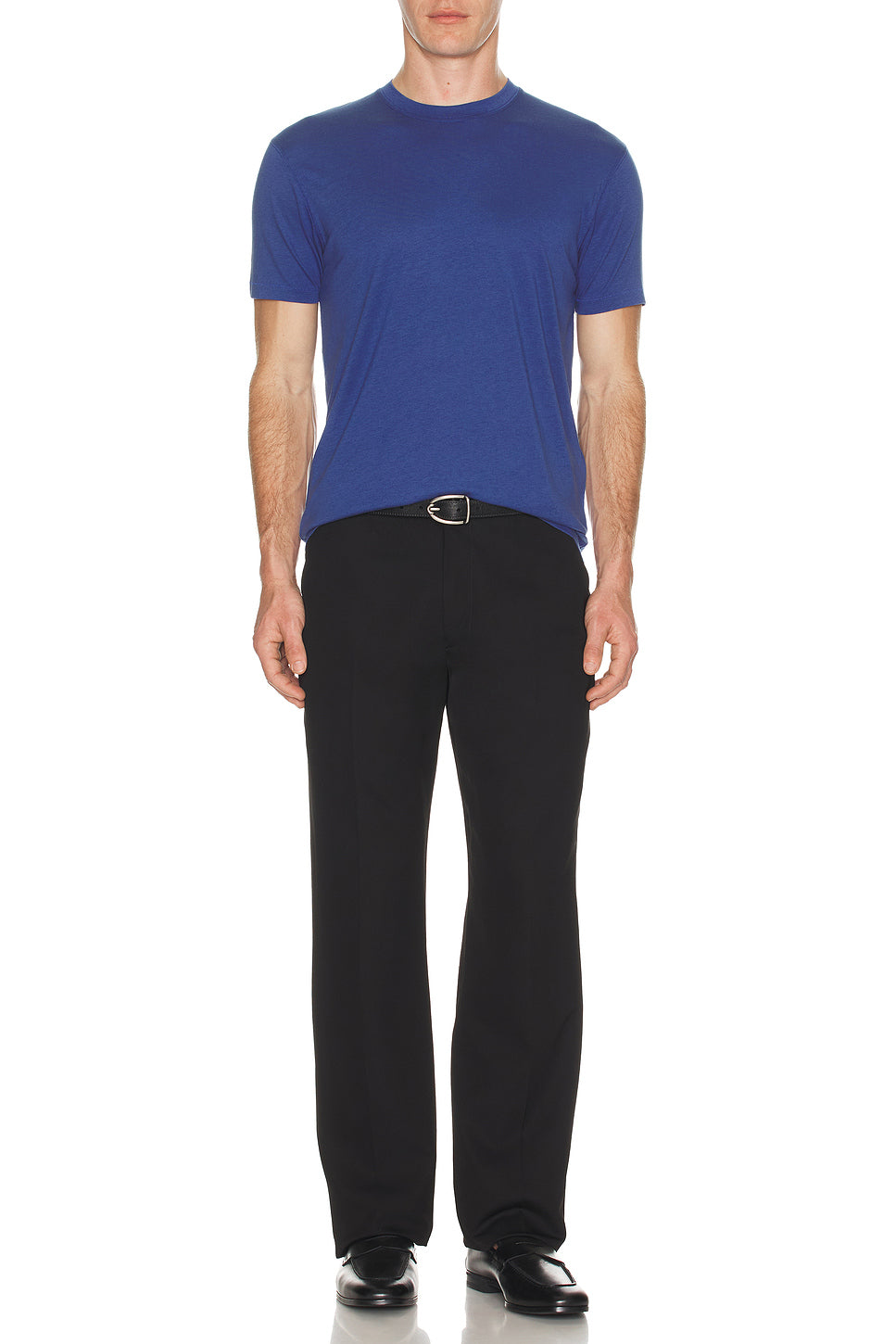 Lyocell Cotton Short Sleeve Crew Neck