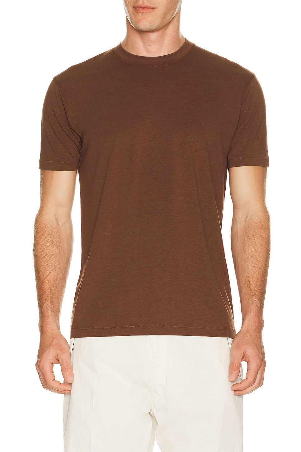 Lyocell Cotton Crew Neck