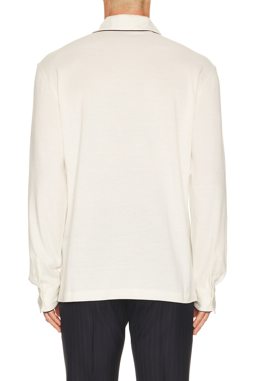 Cotton Silk Piquet Polo