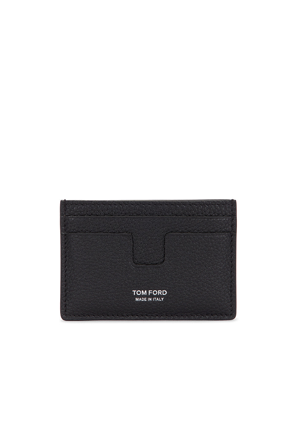 Soft Grain Leather T Line Cardholder