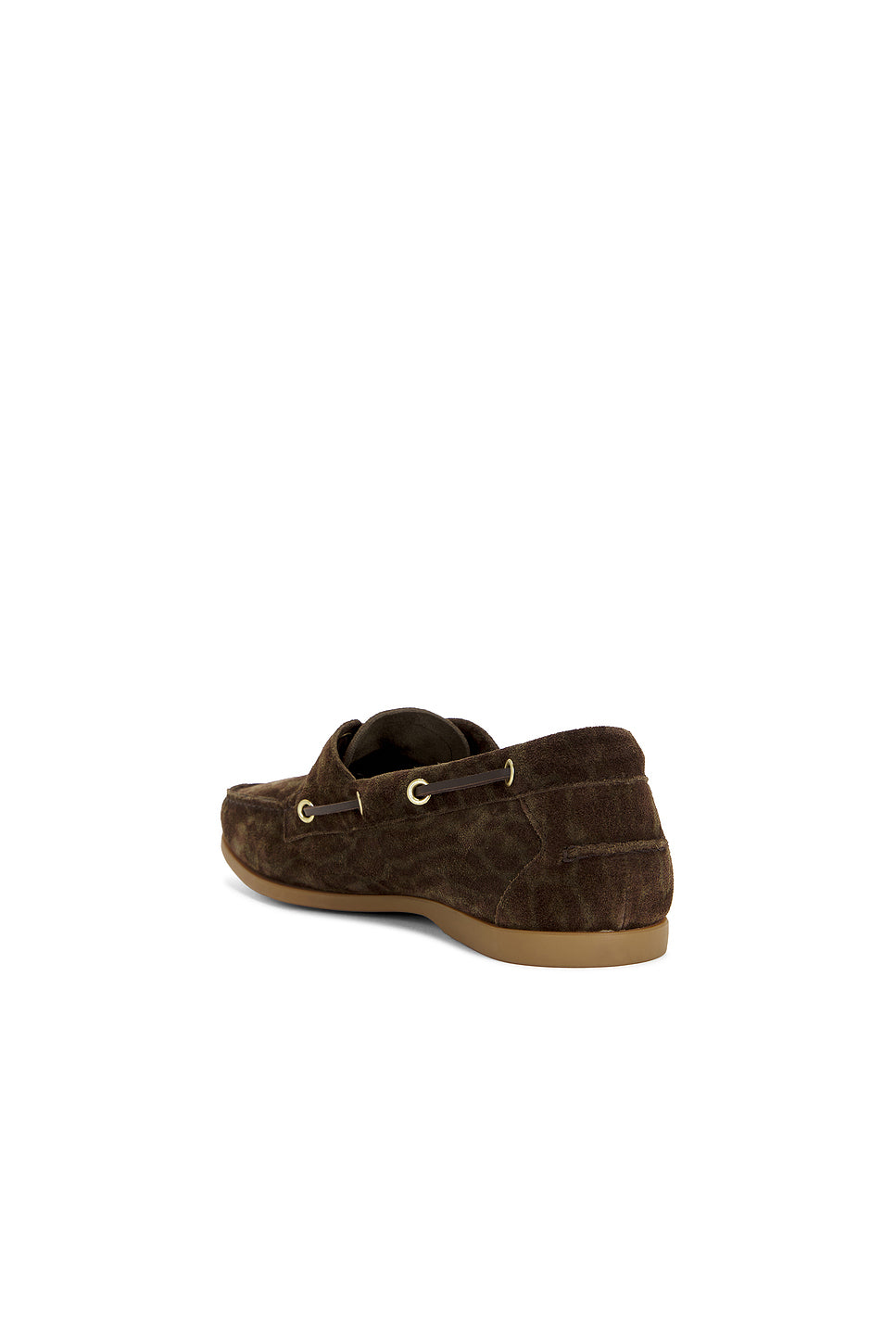 Ocelot Printed Suede Robin Boat Shoe