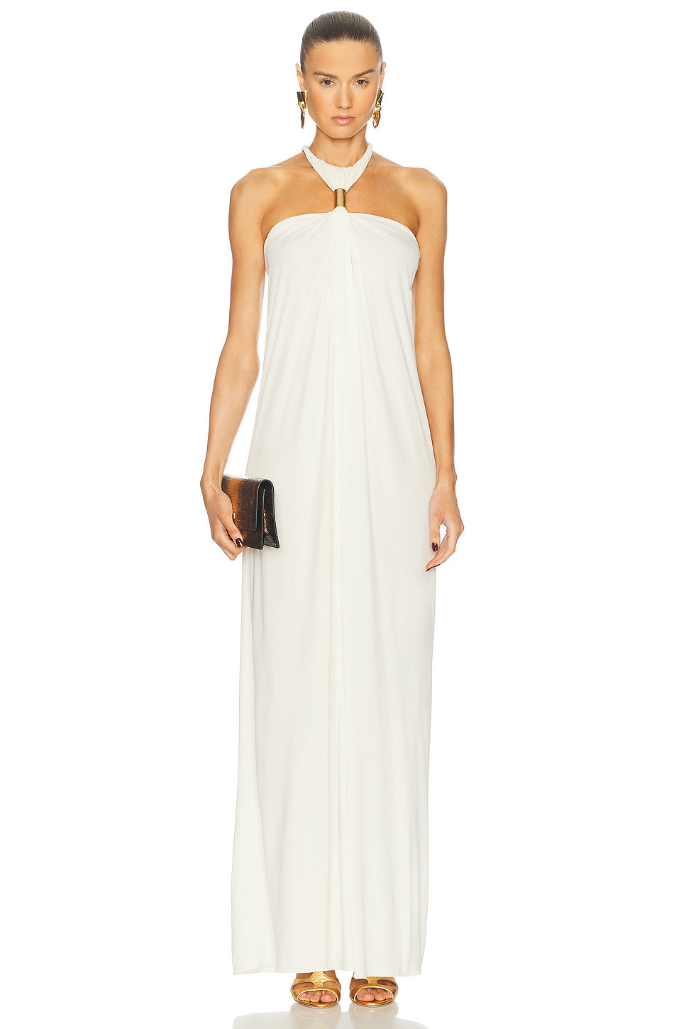 Halterneck Evening Dress