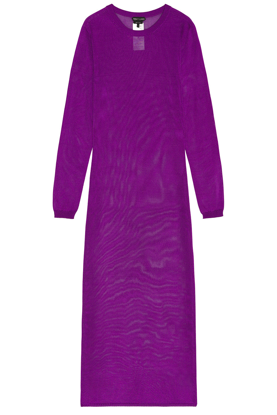 Extra Light Silk Crewneck Dress