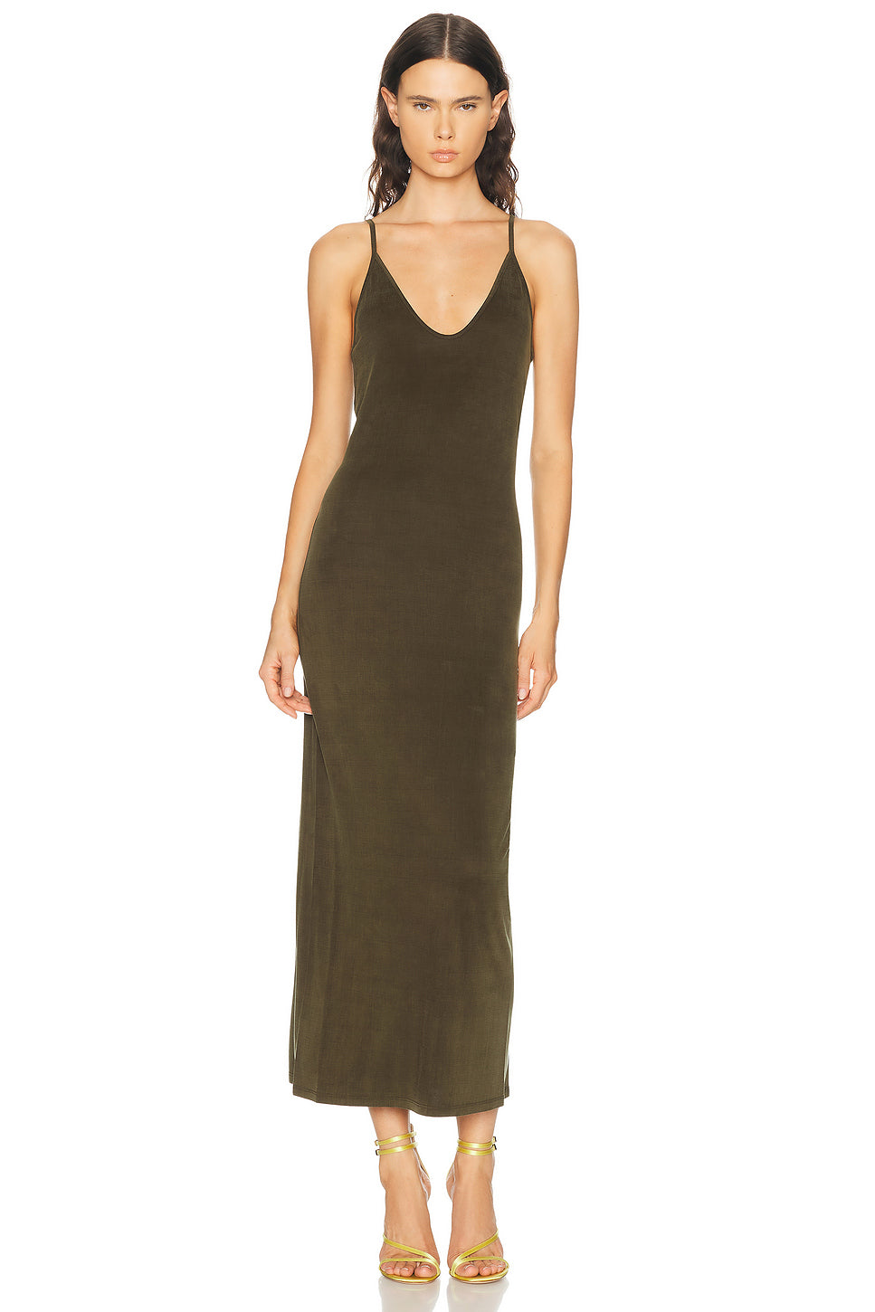 Washed Jersey Tank Dress