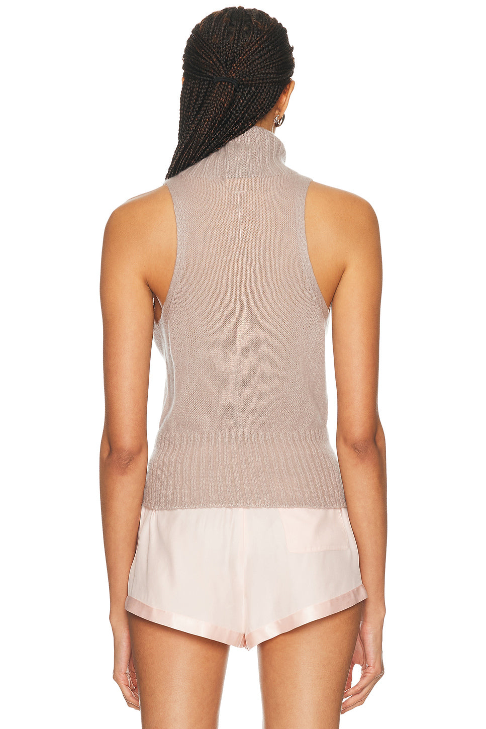 Cashmere Silk Halterneck Sweater