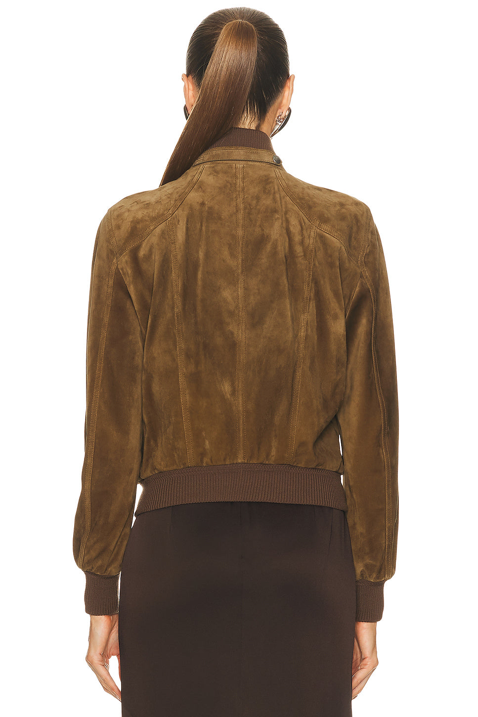 Soft Cashmere Bomber Jacket