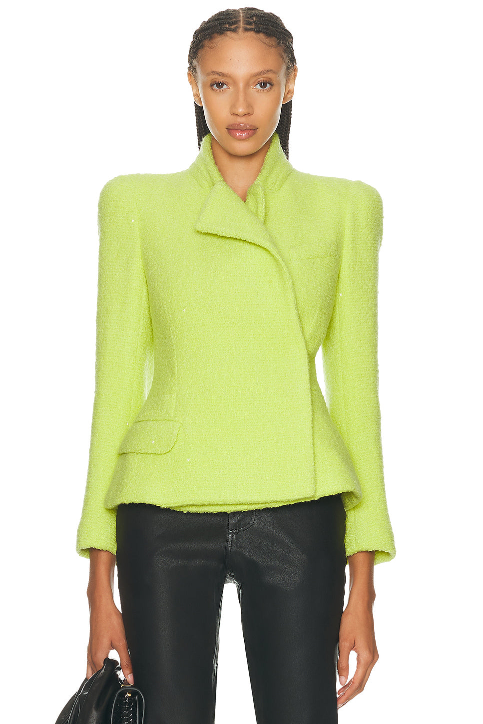 Sequined Wrap Jacket