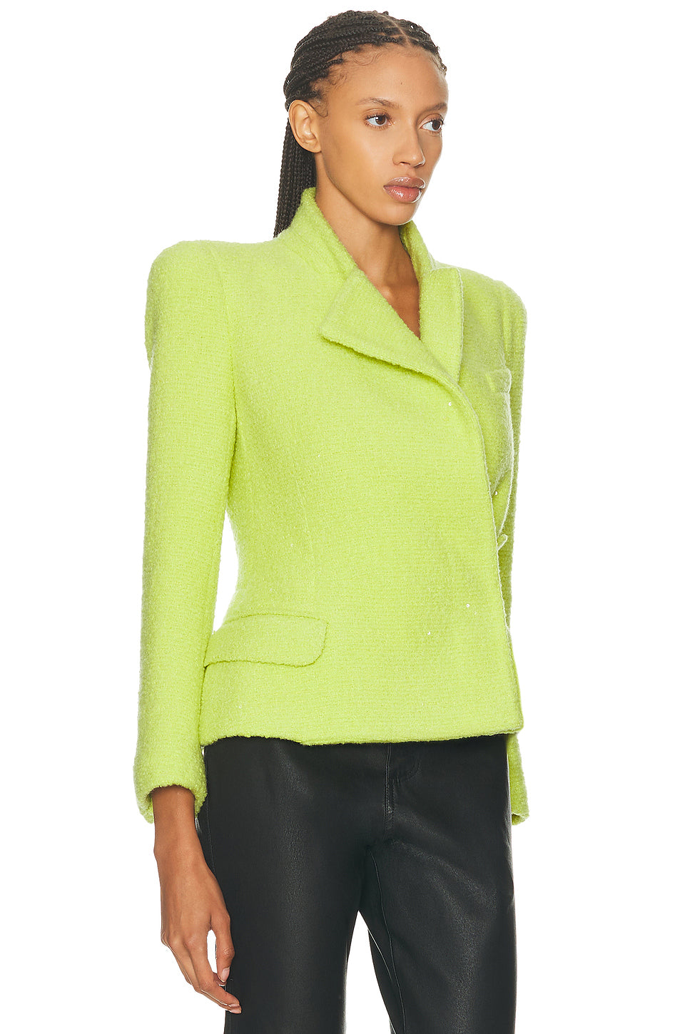 Sequined Wrap Jacket