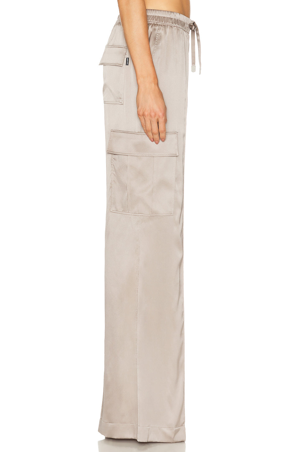 Silk Satin Cargo PJ Pant