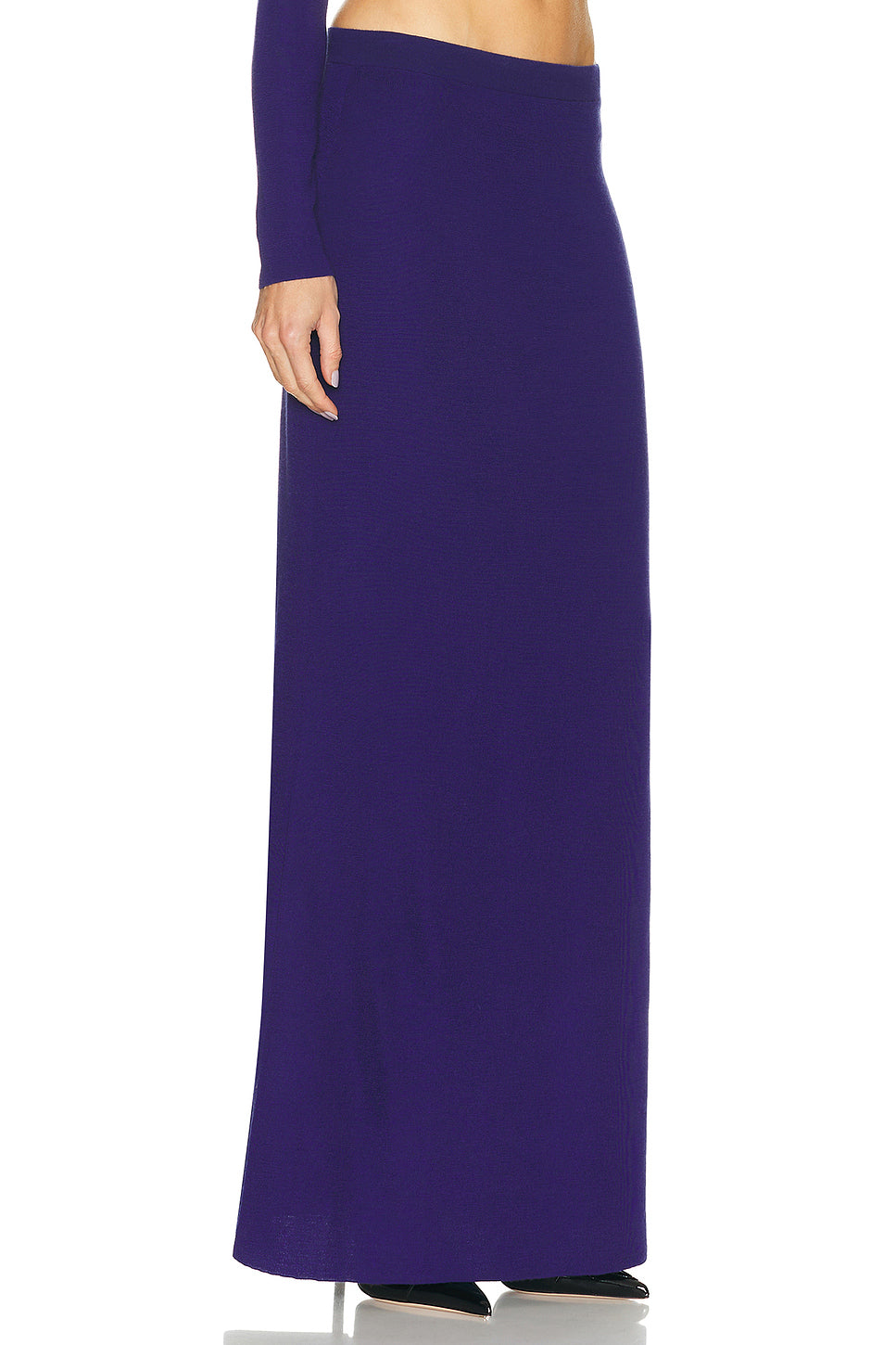 Cashmere Midi Skirt