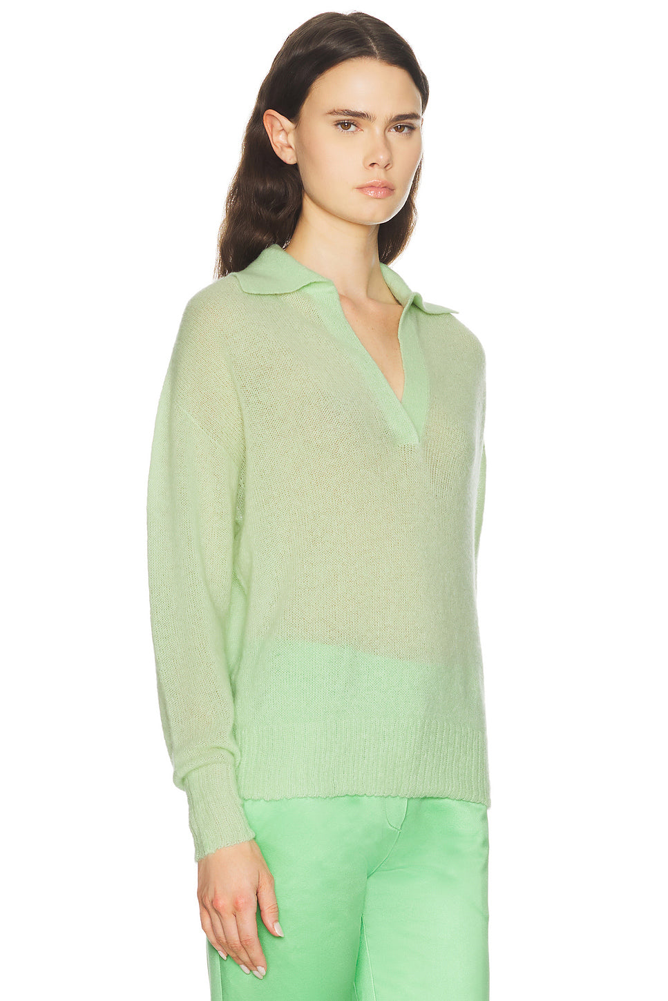 Polo Knit Top
