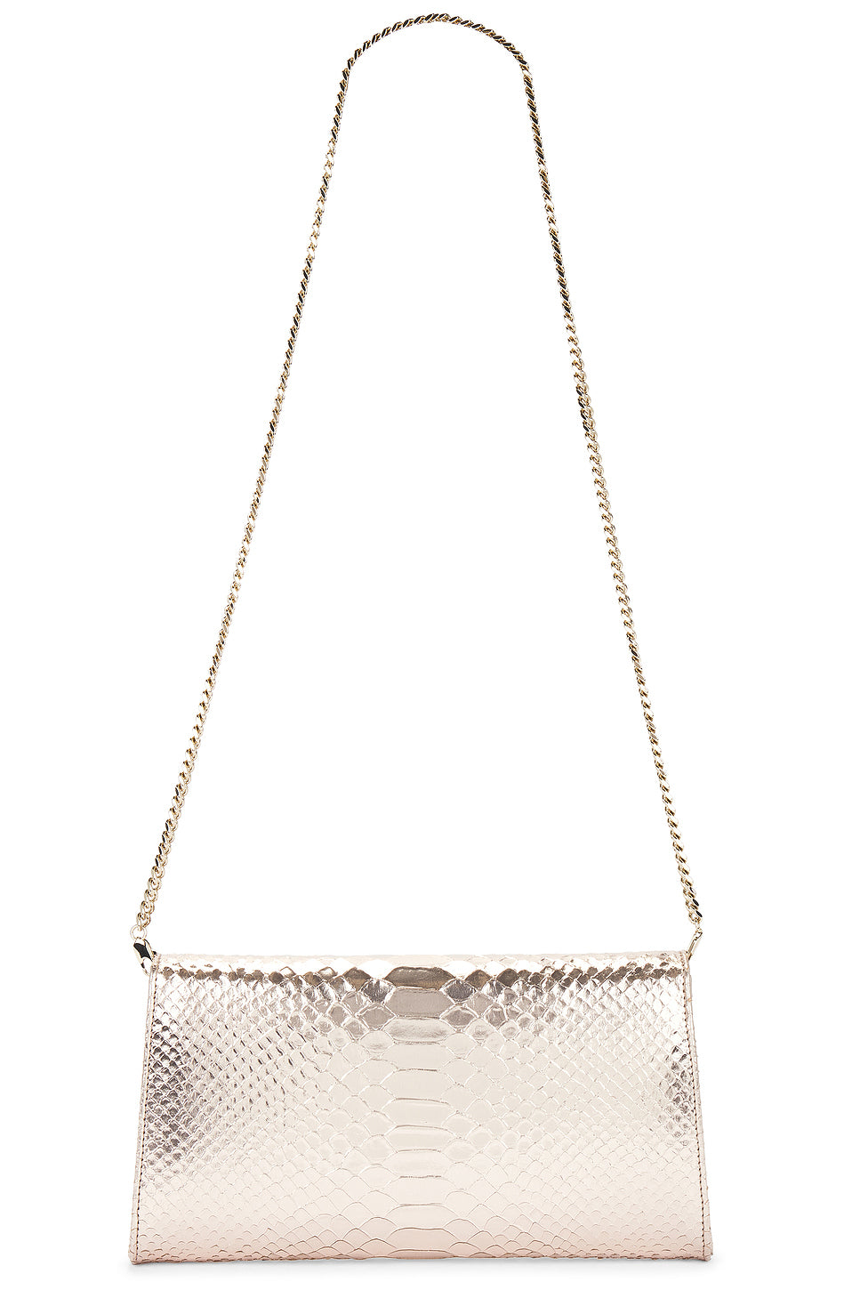 Nobile Stamped Python Clutch