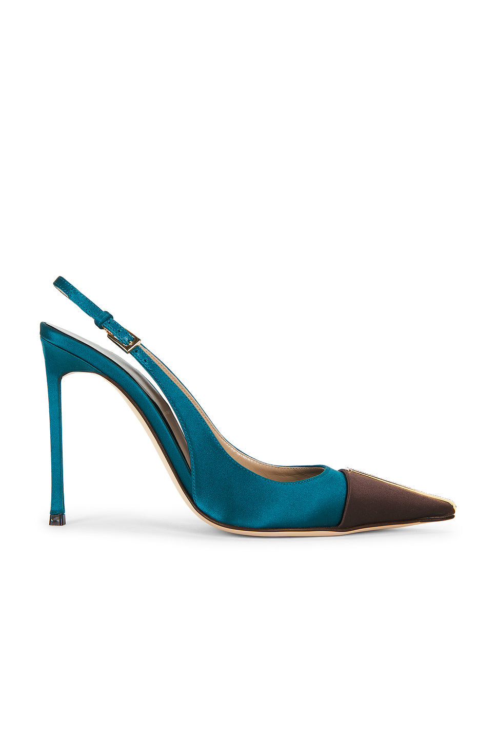 Satin Slingback Pump