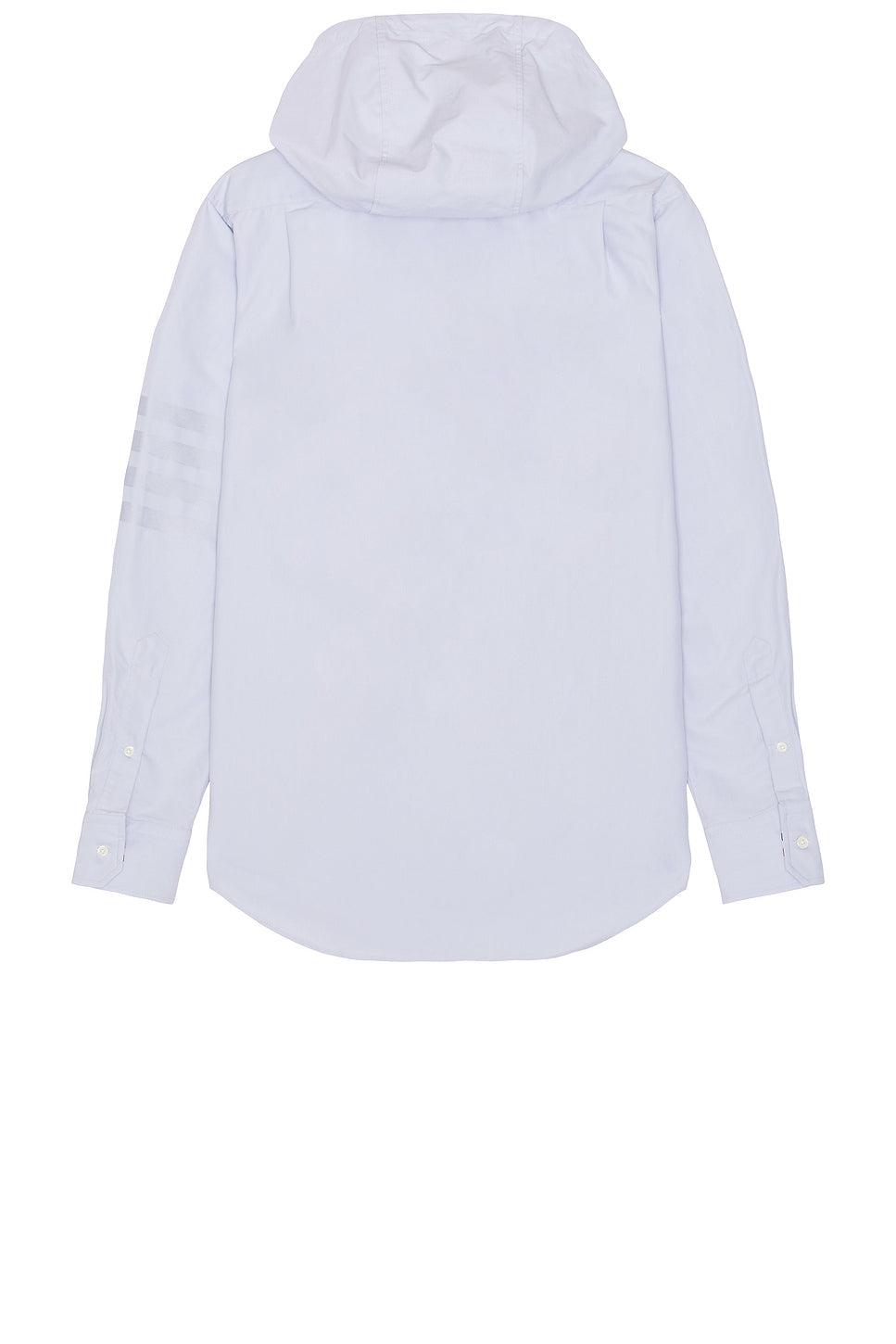 Hooded Straight Fit Long Sleeve Shirt