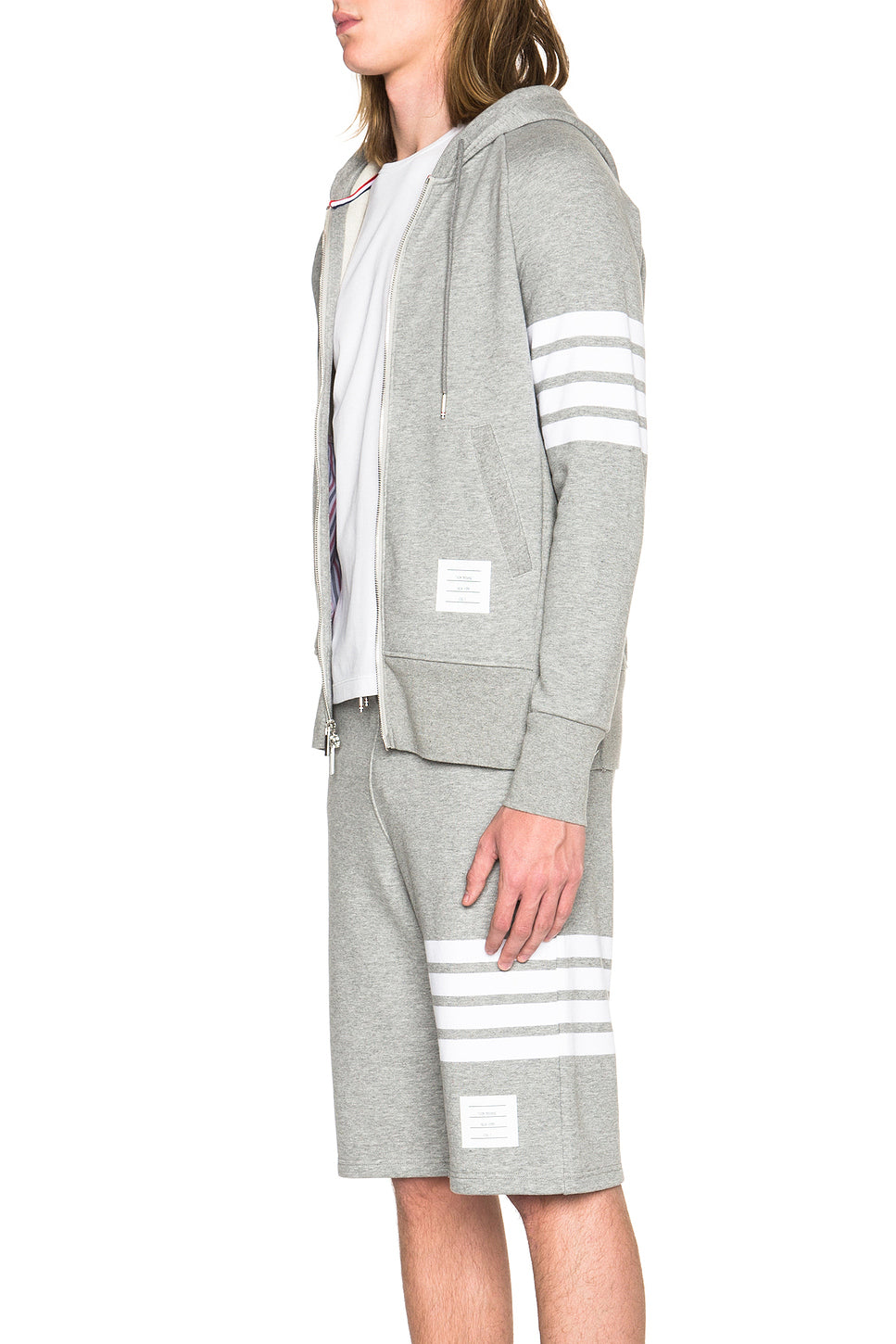 Engineered 4 Bar Zip Hoodie