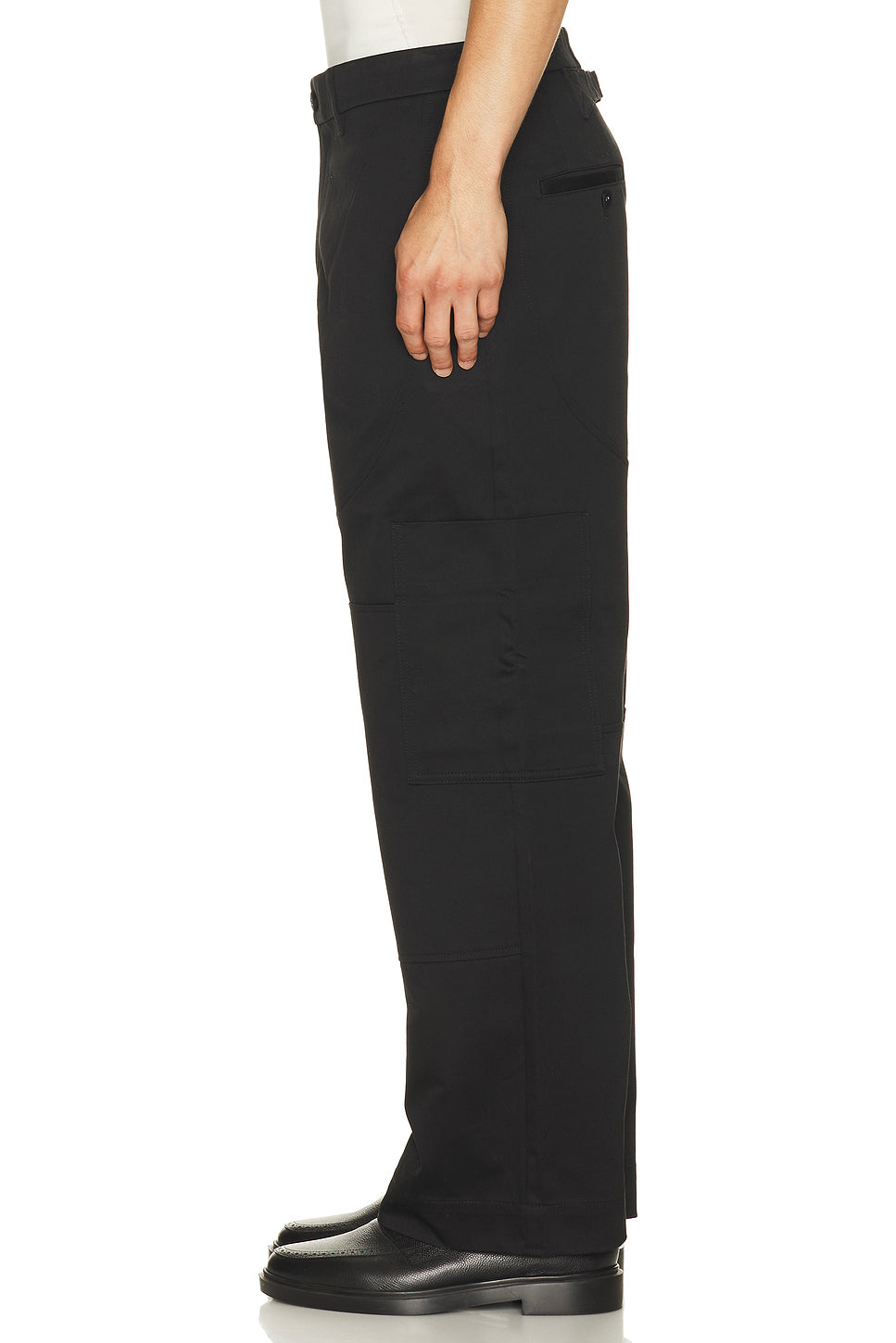 Wide Leg Chap Painter Pants